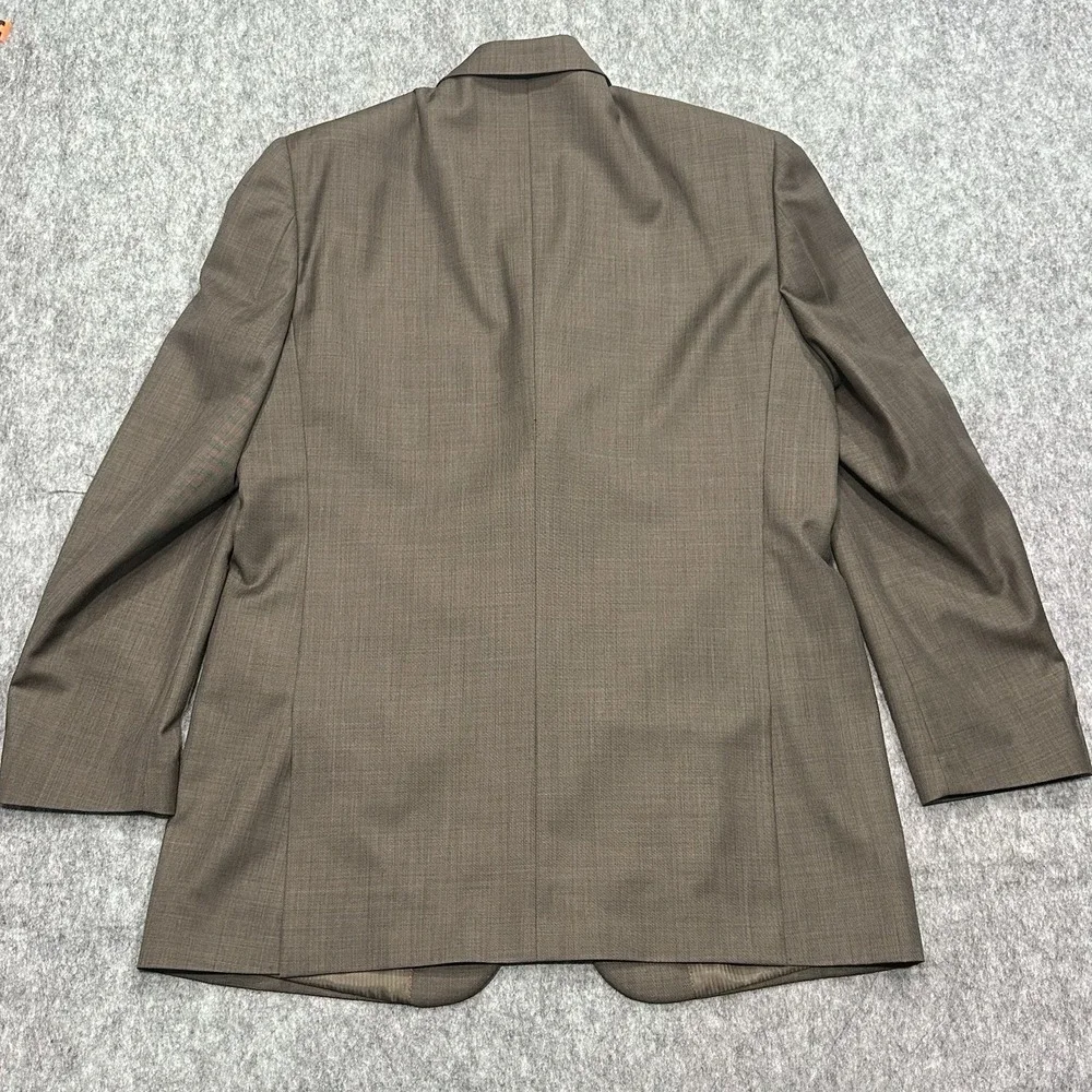 Capezzio Uomo Super 140s Merino Wool Men's Suit Jacket Coat 3-Button - Size 42L